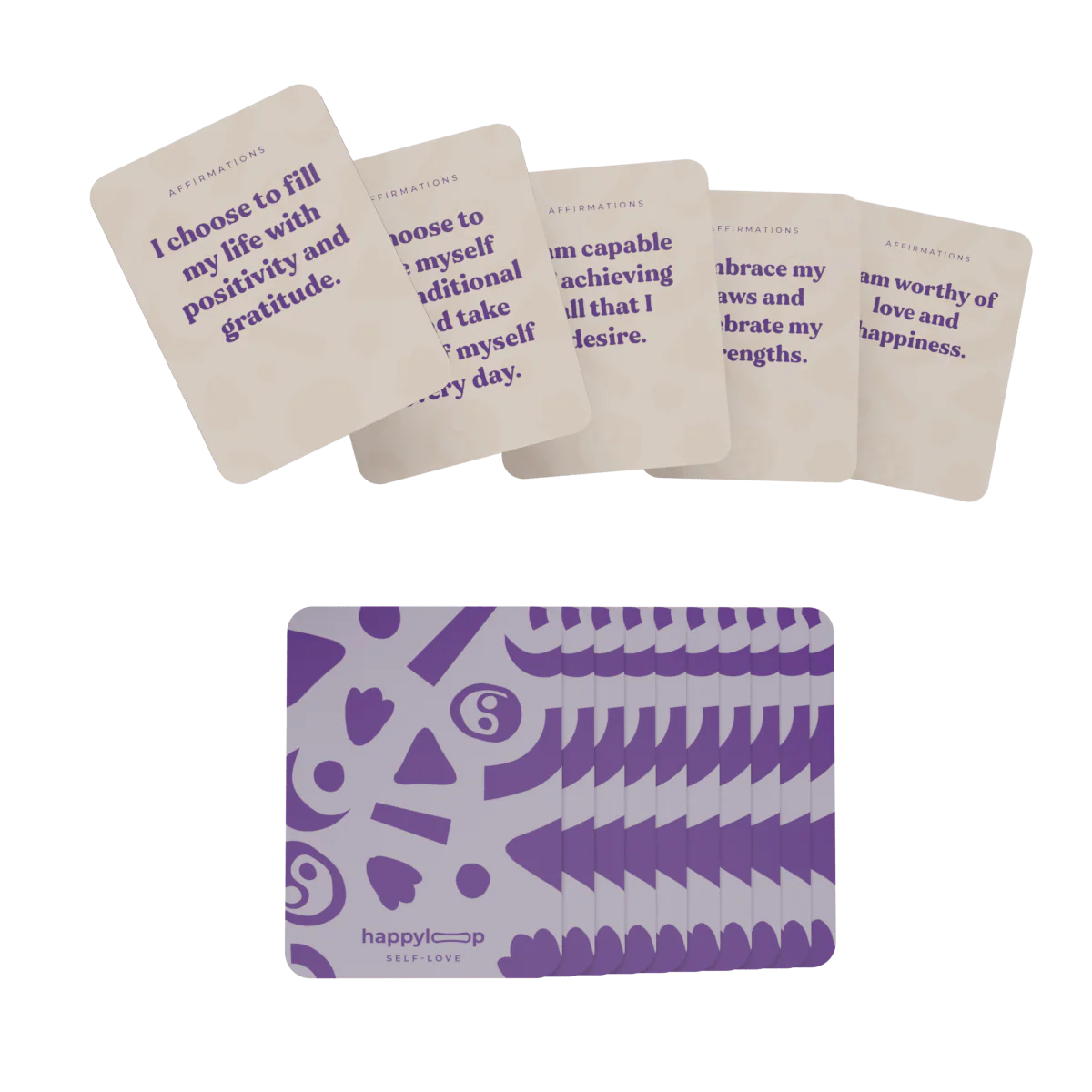 30 days of Positive Affirmations Mini Cards Deck