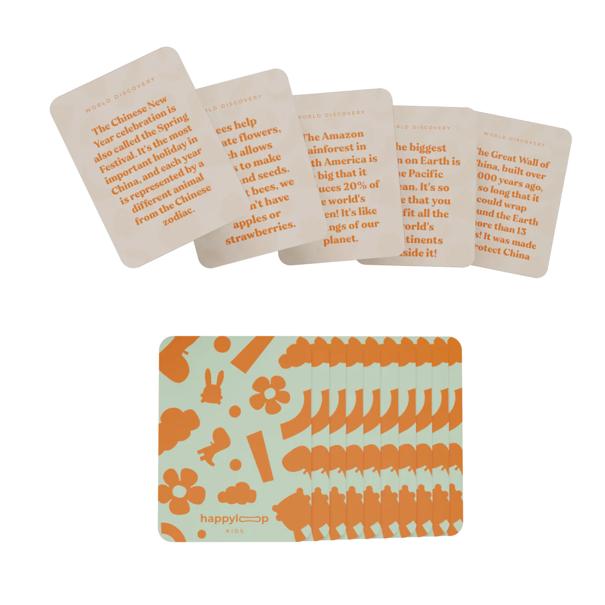 30 days of World Discovery Mini Cards Deck