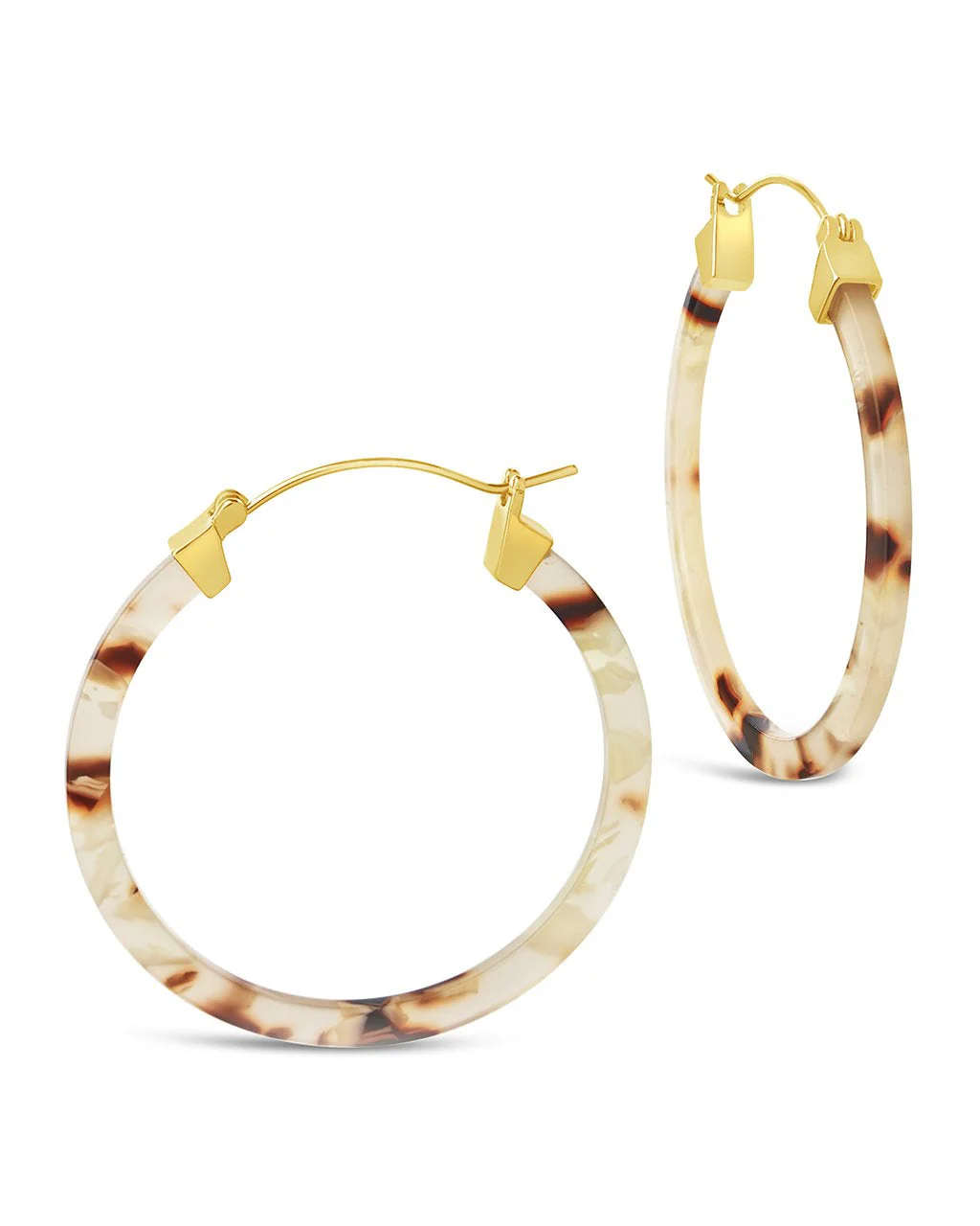 50mm Resin Hoop Earrings - Image 20