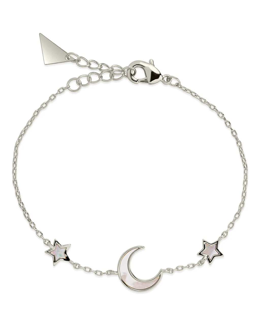 Adda Moonstone Star & Moon Station Bracelet - Image 5