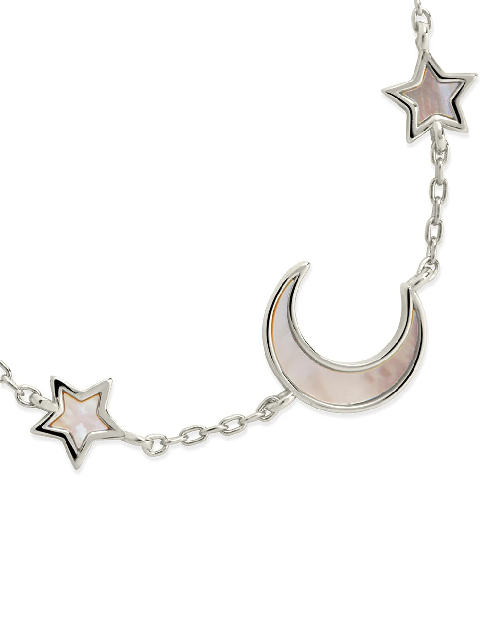 Adda Moonstone Star & Moon Station Bracelet - Image 6
