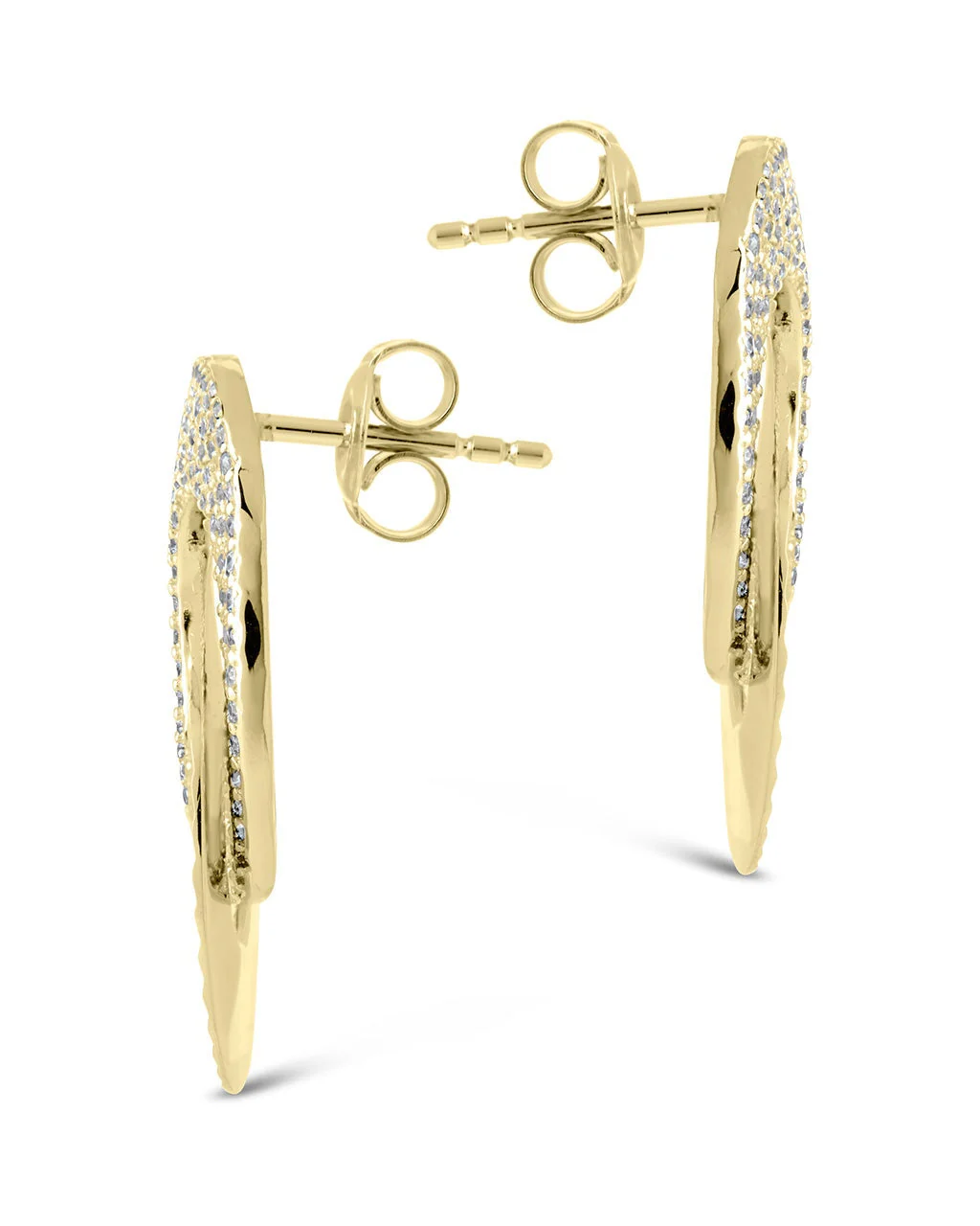 Adelina Linking Drop Stud Earrings - Image 4
