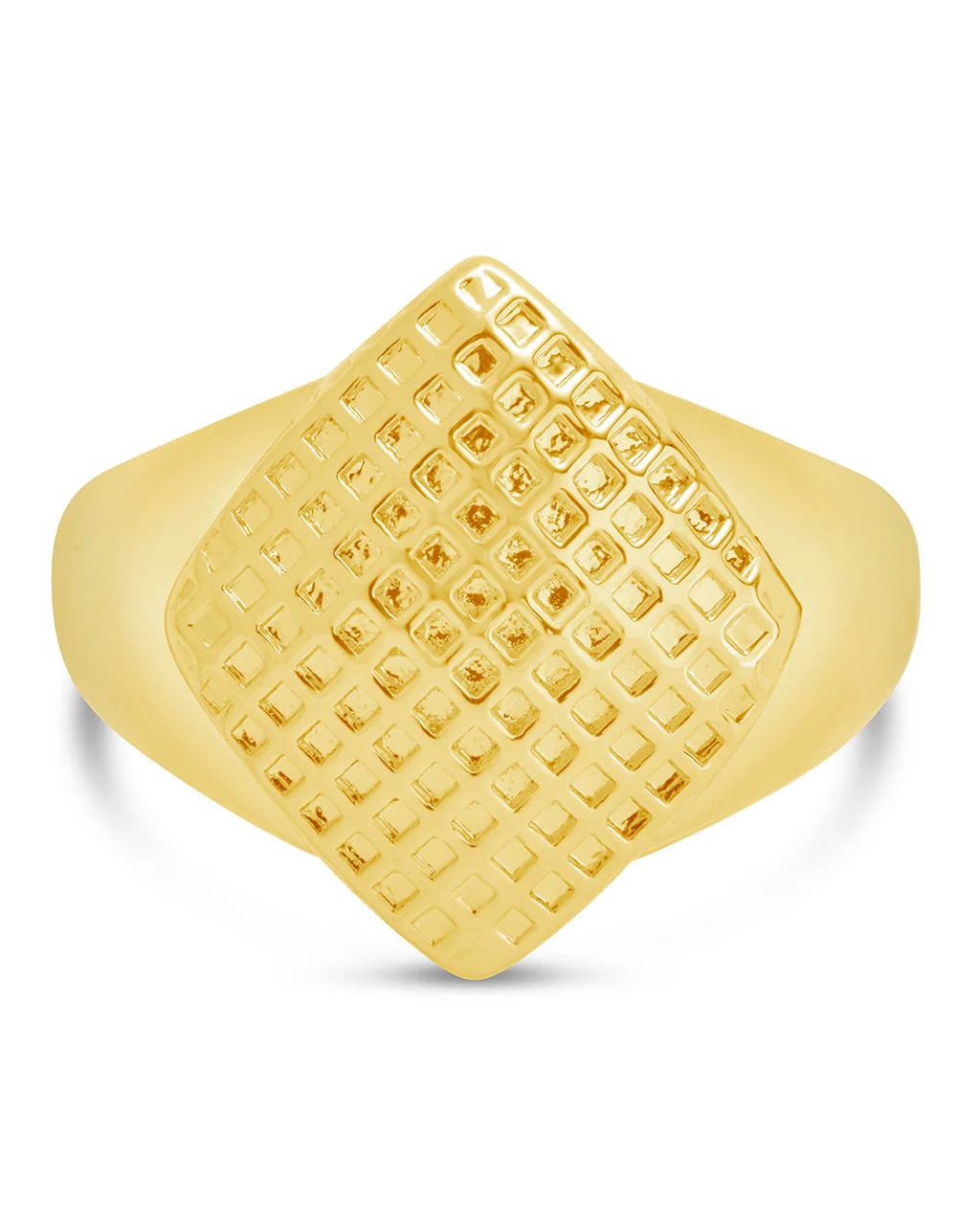 Aldari Textured Signet Ring - Image 3