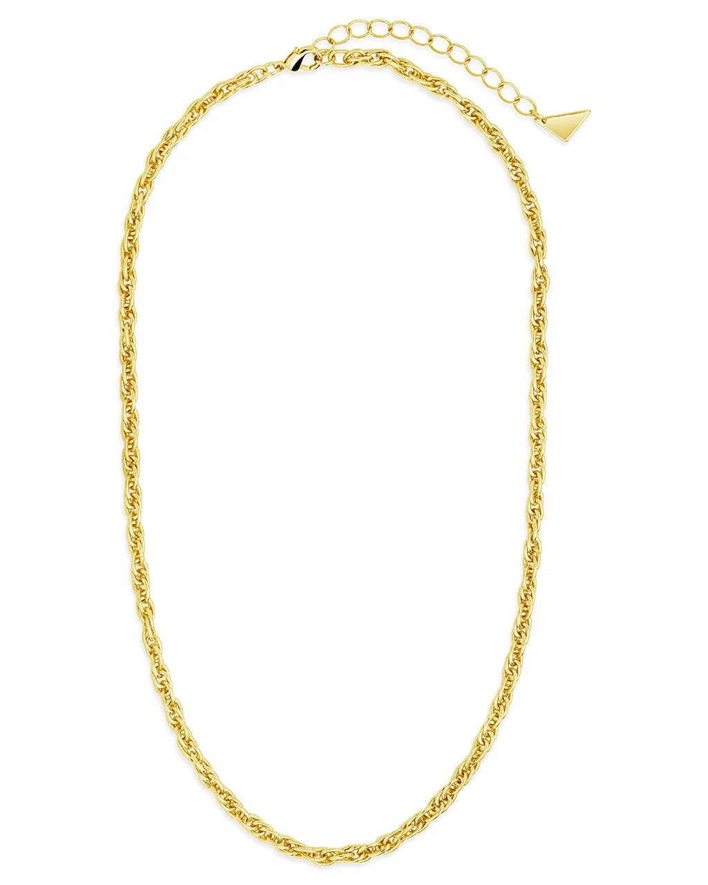 Alex Interlocking Links Chain Necklace - Image 4
