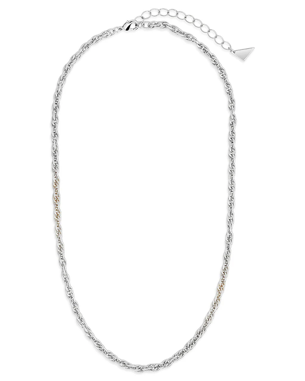 Alex Interlocking Links Chain Necklace - Image 6