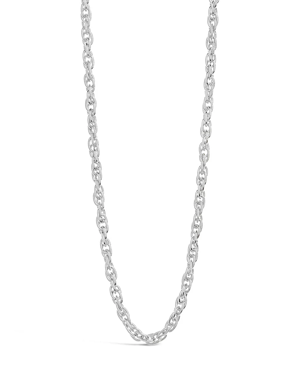 Alex Interlocking Links Chain Necklace - Image 7