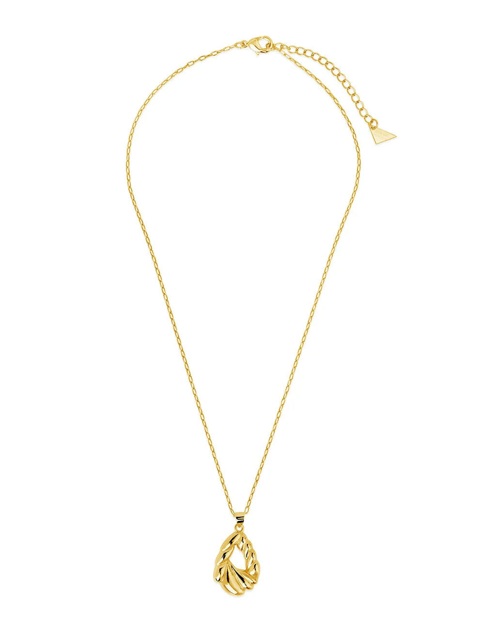 Alouette Textured Pendant Necklace - Image 4