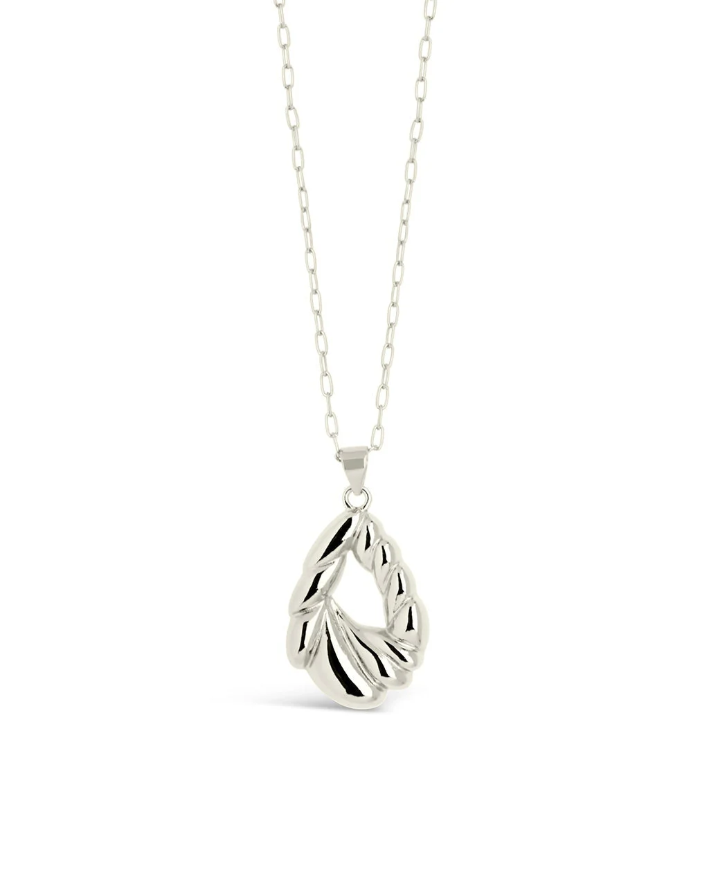 Alouette Textured Pendant Necklace - Image 5