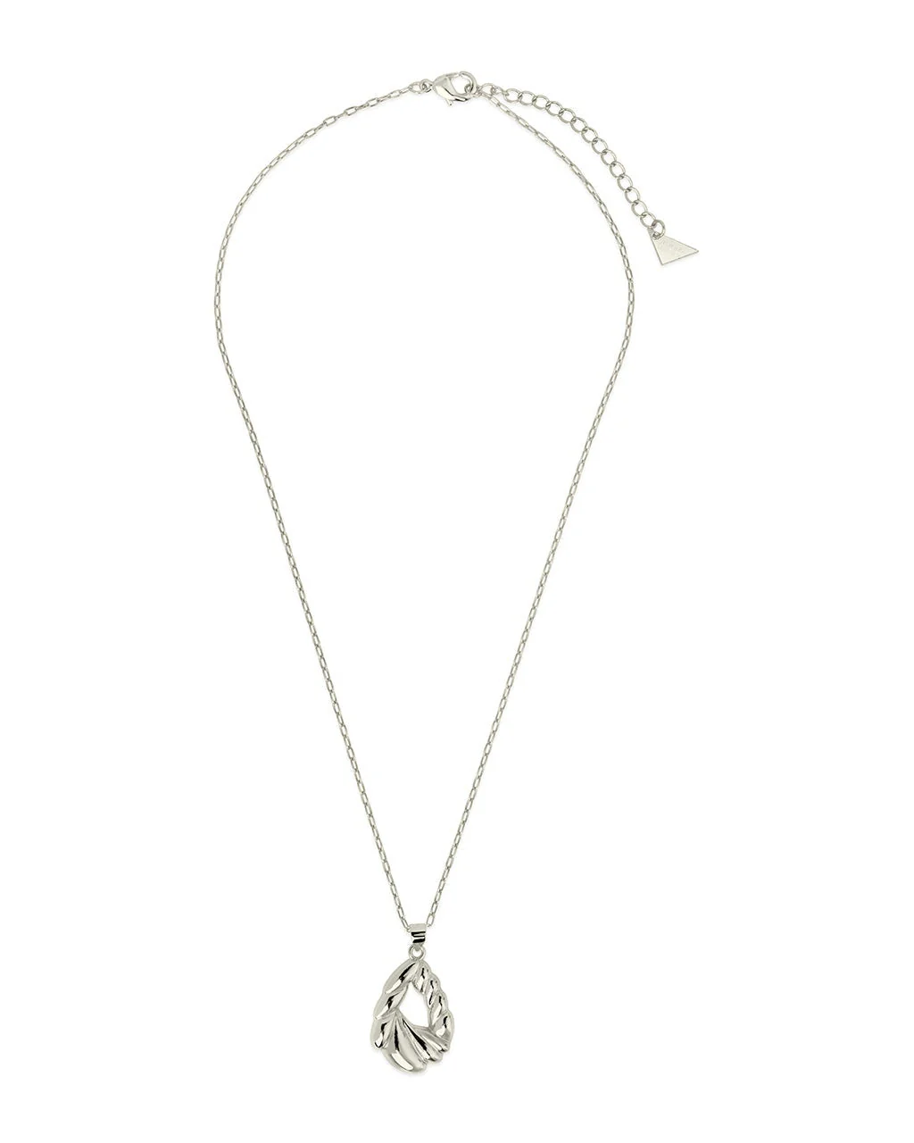 Alouette Textured Pendant Necklace - Image 7