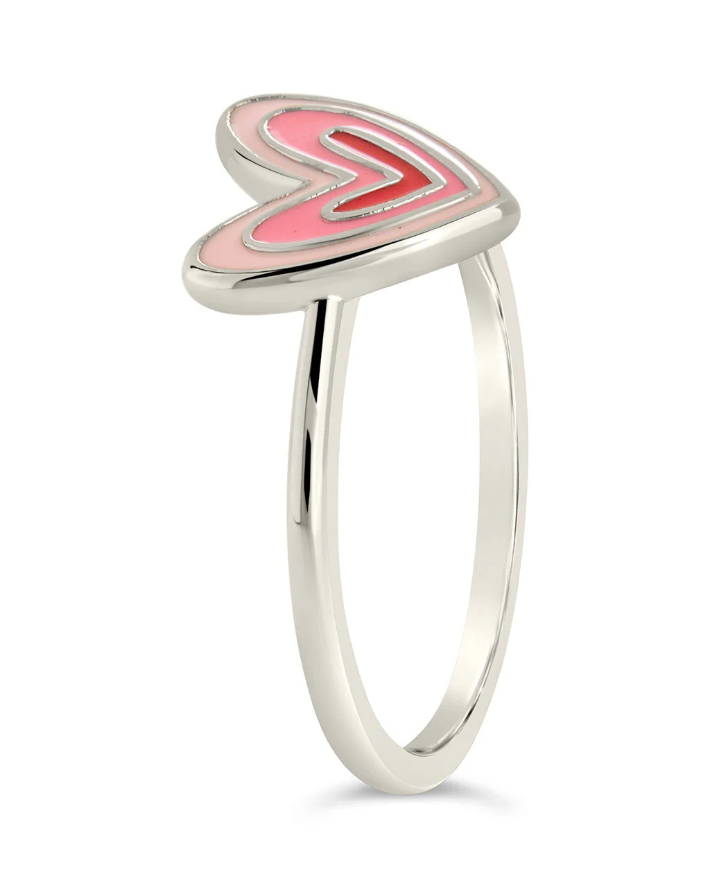 Amanda Enamel Heart Ring - Image 10