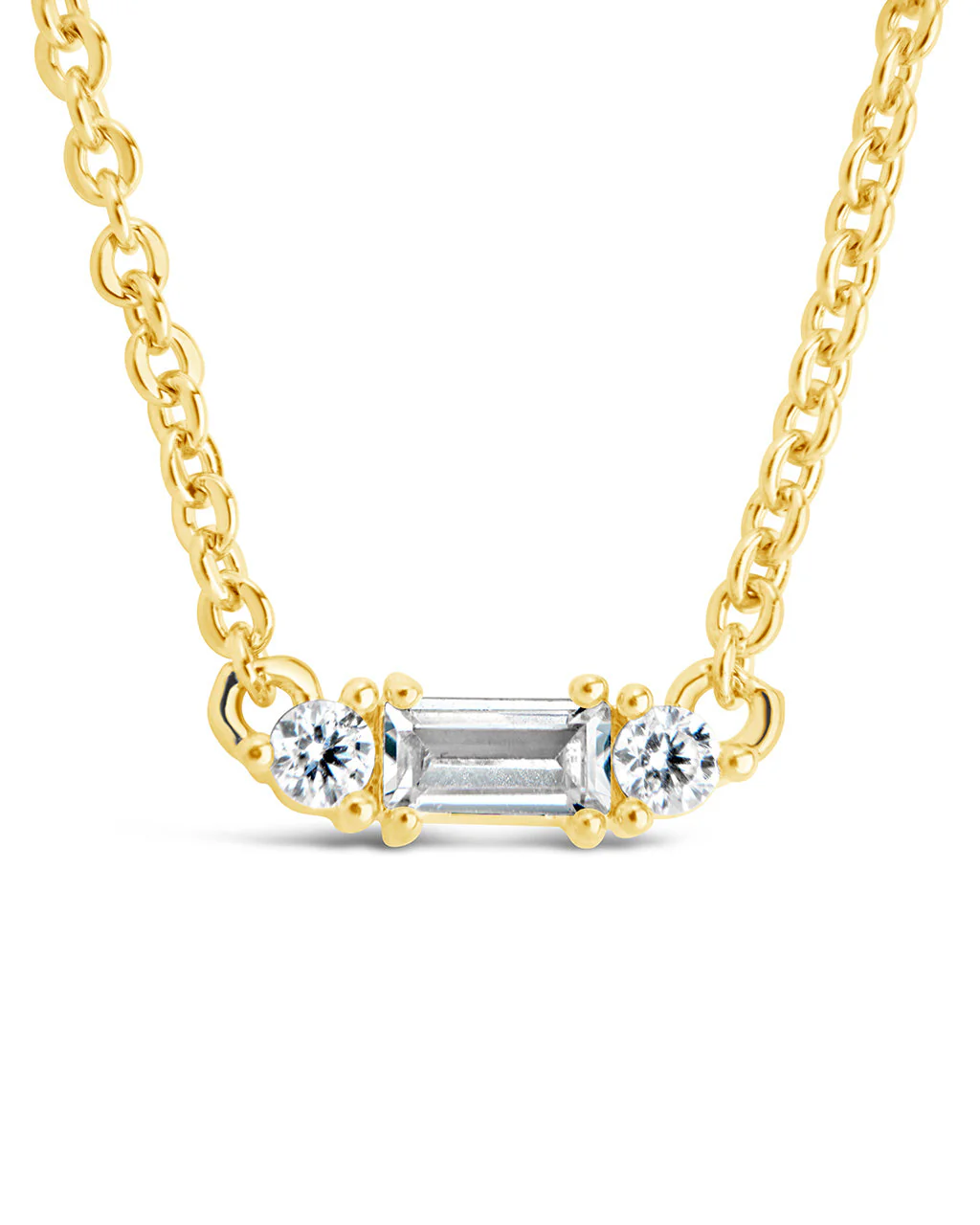 Amara CZ Pendant Necklace - Image 3