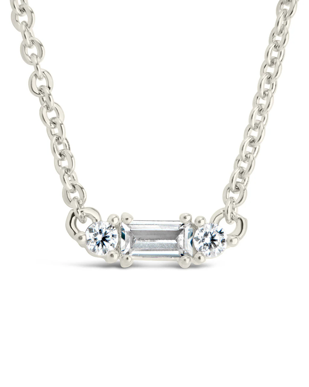 Amara CZ Pendant Necklace - Image 9