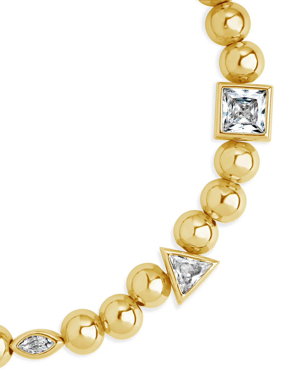 Amaris CZ Beaded Bracelet - Image 4