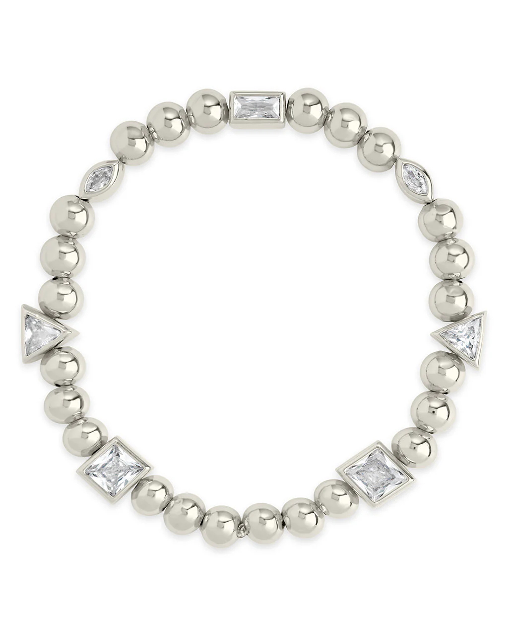 Amaris CZ Beaded Bracelet - Image 5