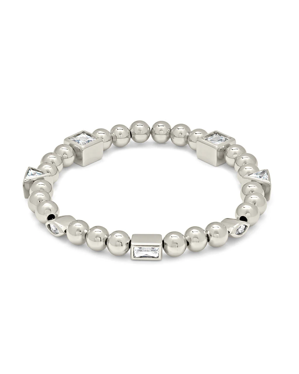 Amaris CZ Beaded Bracelet - Image 6