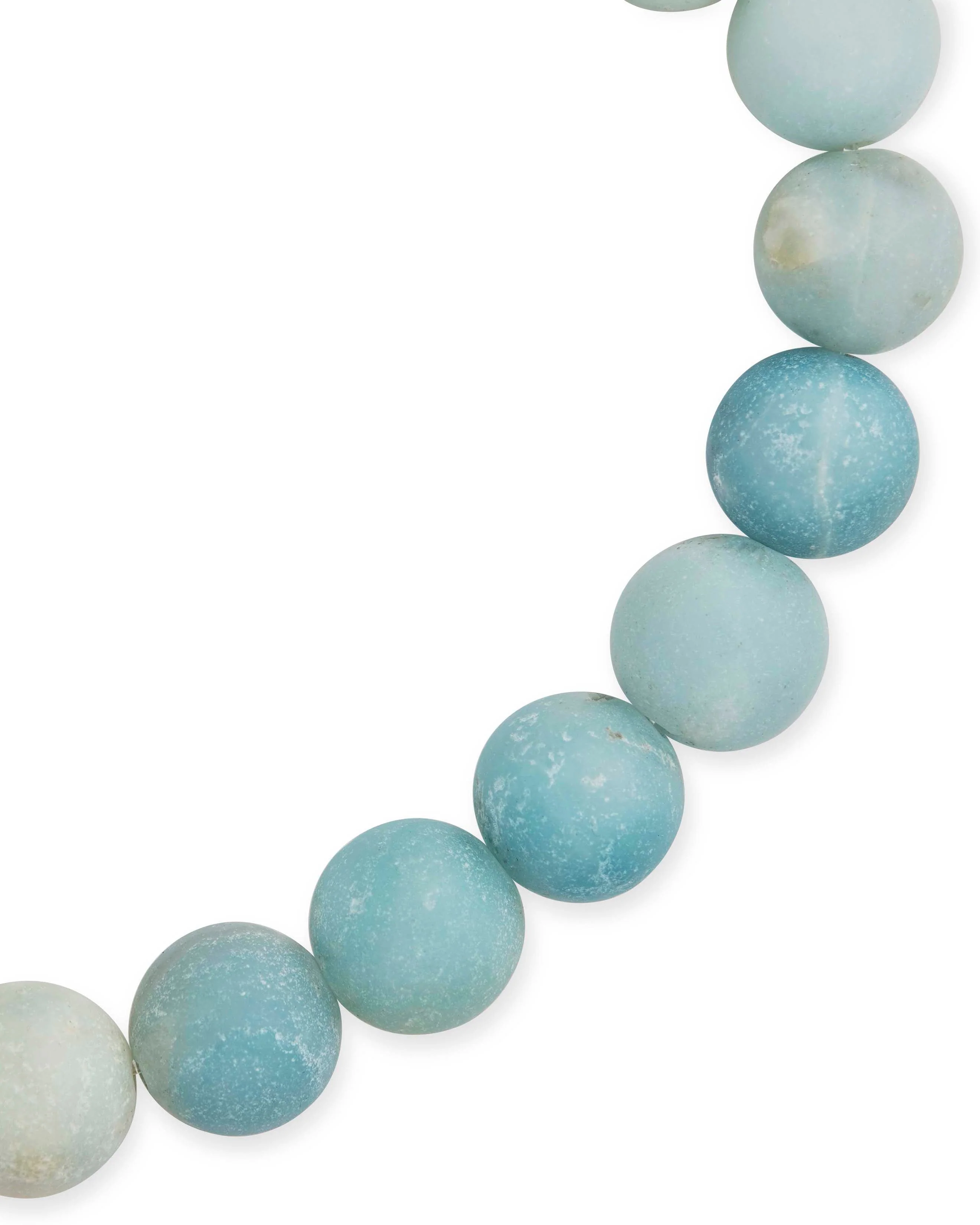 Amazonite-Quartz Beaded Stretch Bracelet - Image 3