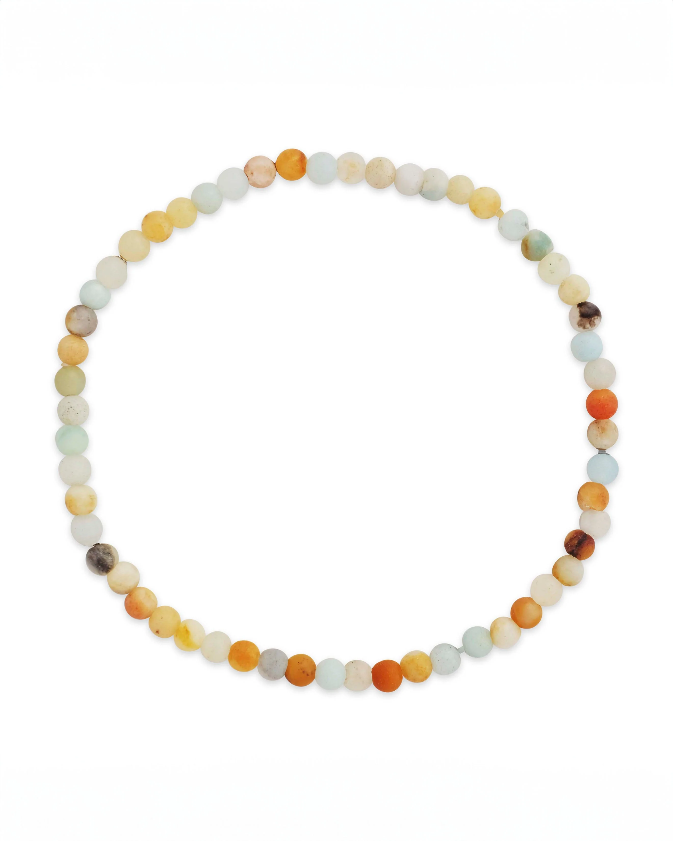 Amazonite-Quartz Beaded Stretch Bracelet - Image 7