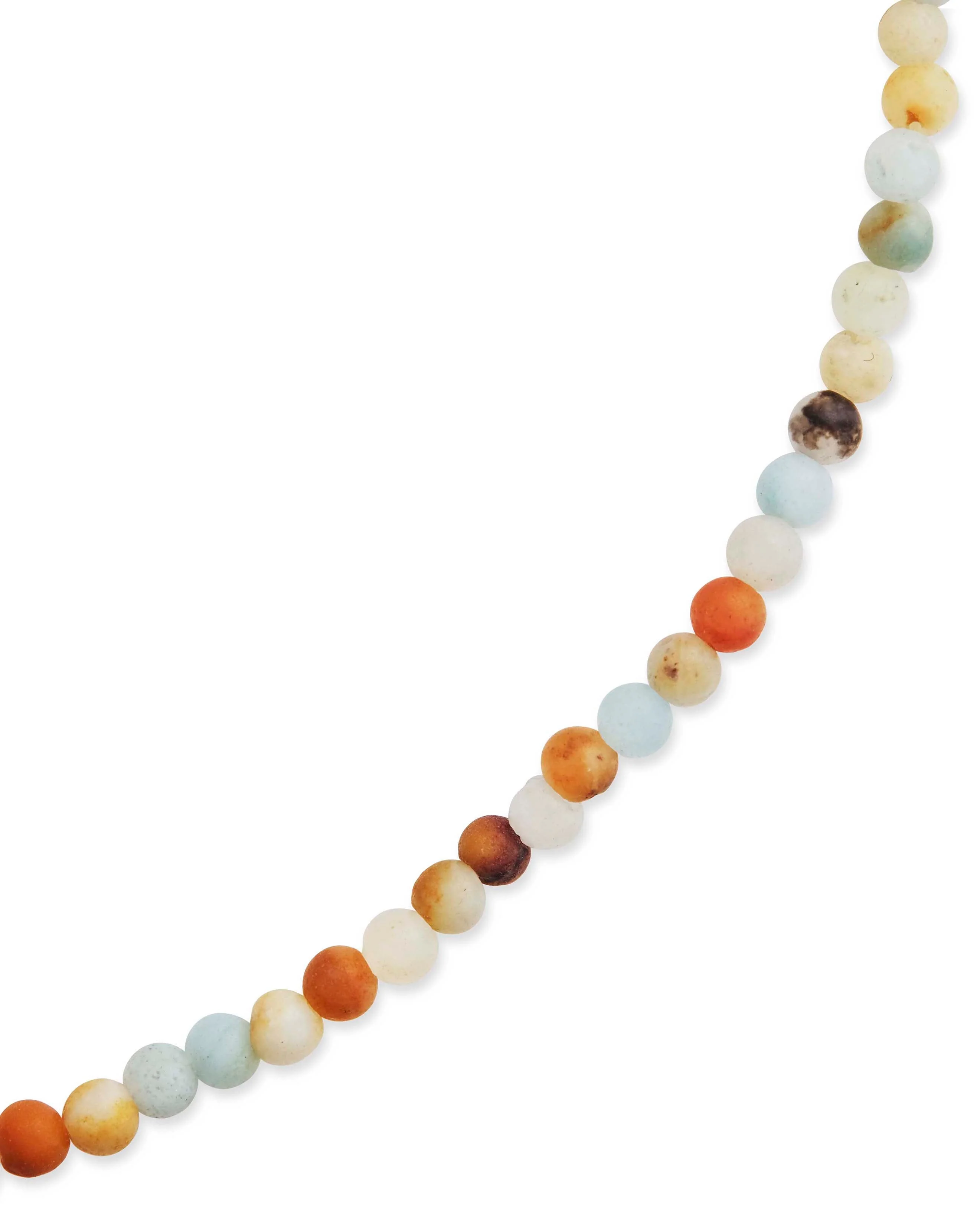 Amazonite-Quartz Beaded Stretch Bracelet - Image 8