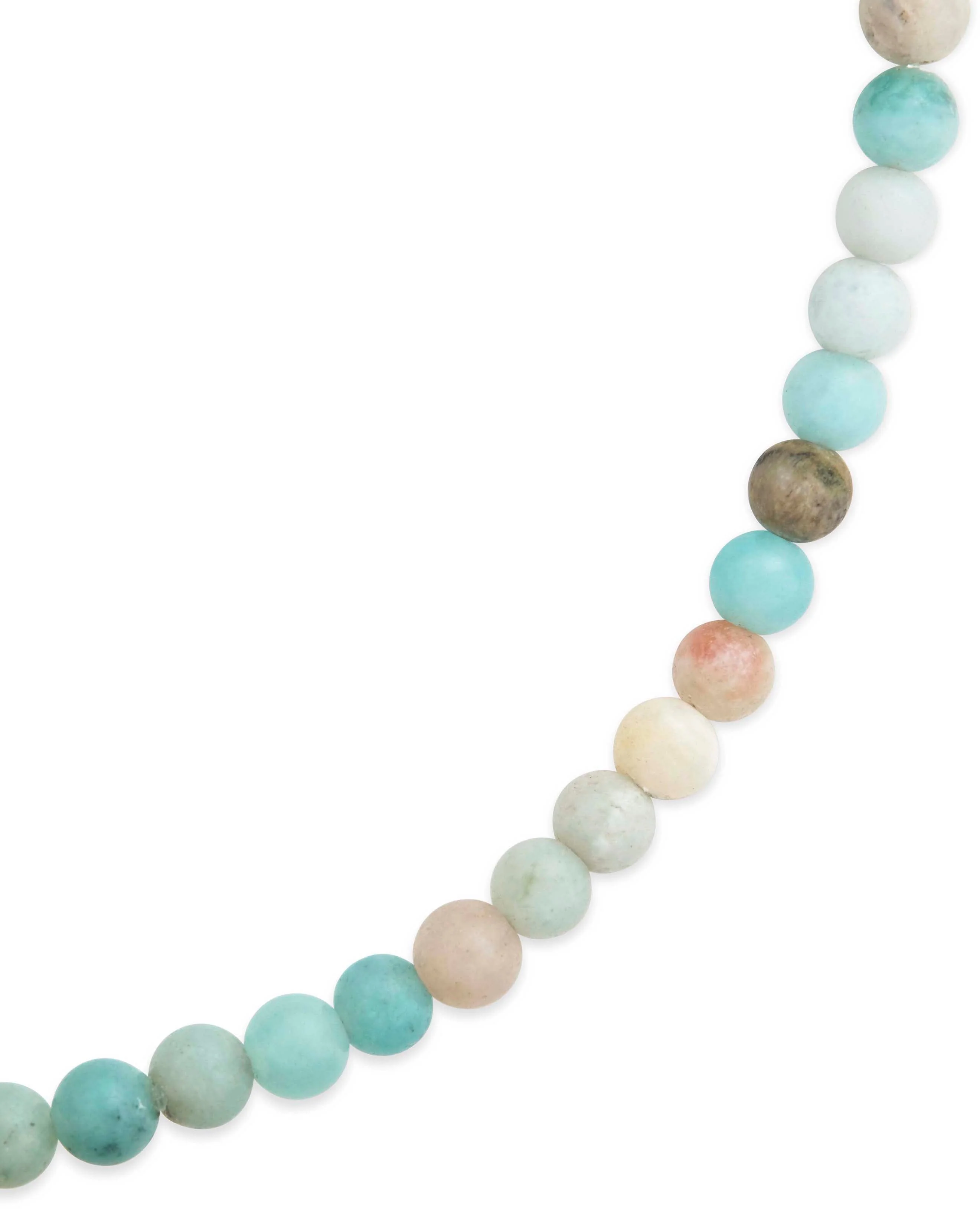 Amazonite-Quartz Beaded Stretch Bracelet - Image 9