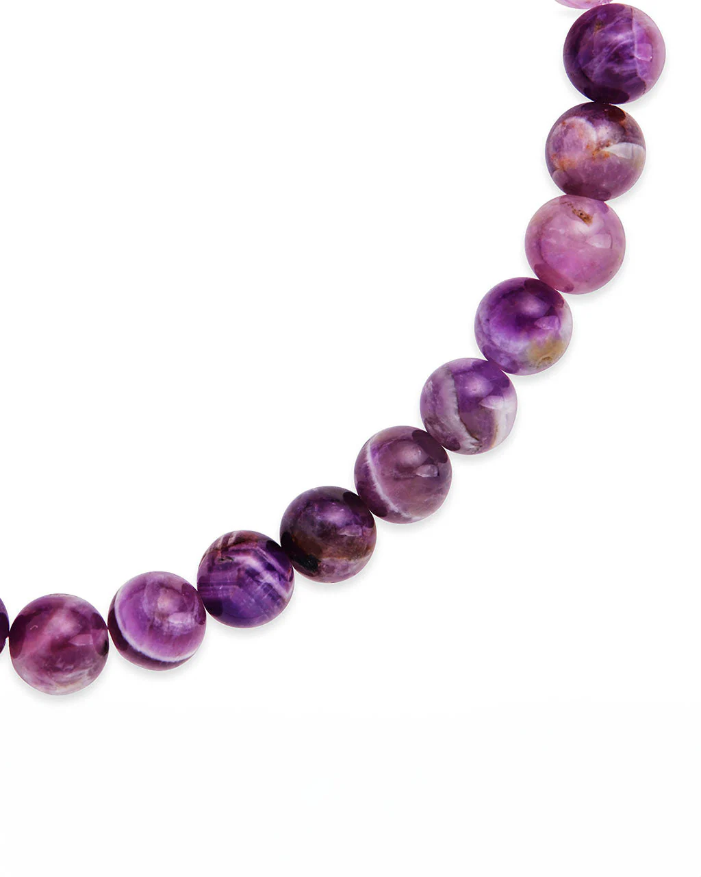 Amethyst Beaded Stretch Bracelet - Image 16