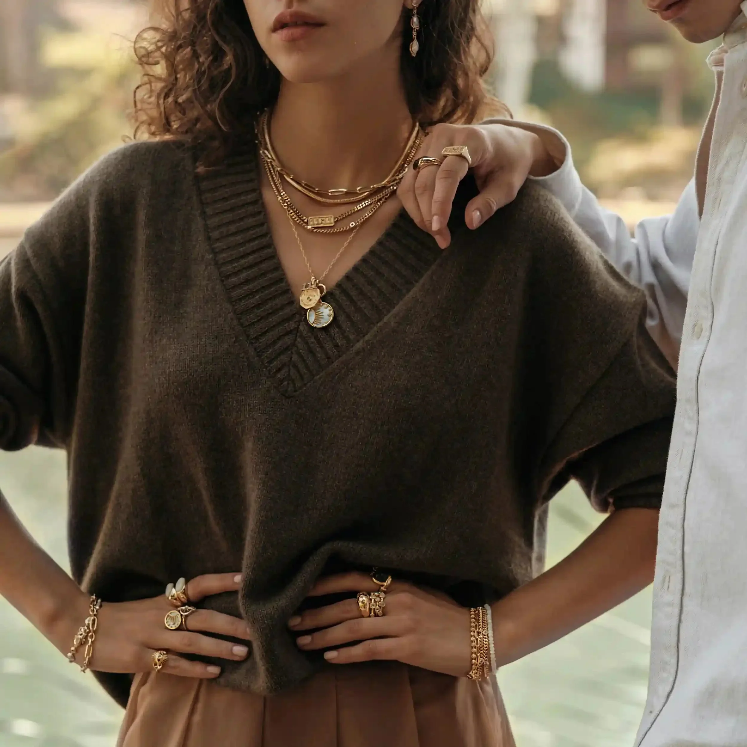 Celestial Mother of Pearl Necklace - Image 6