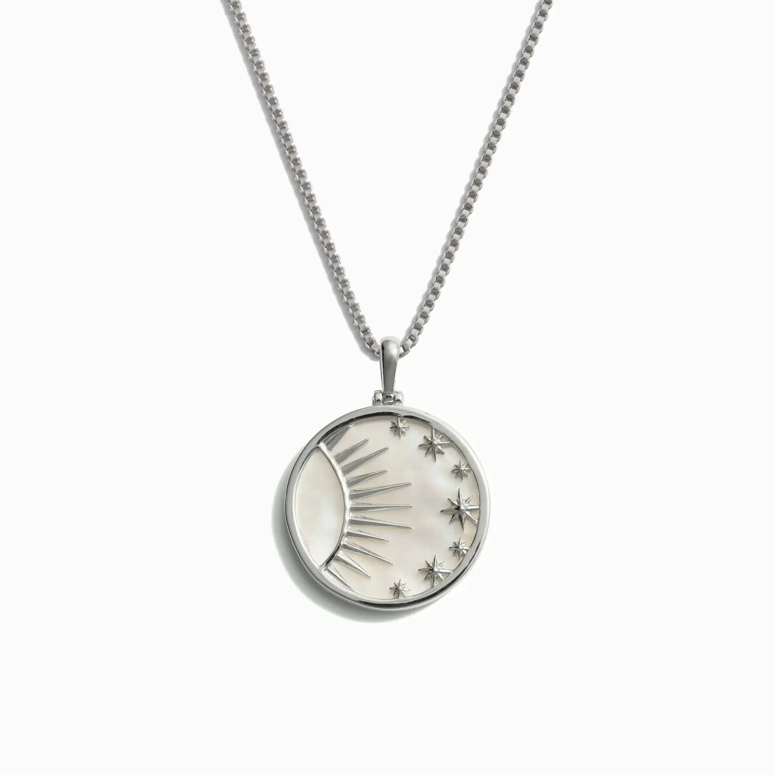 Celestial Mother of Pearl Necklace - Image 9