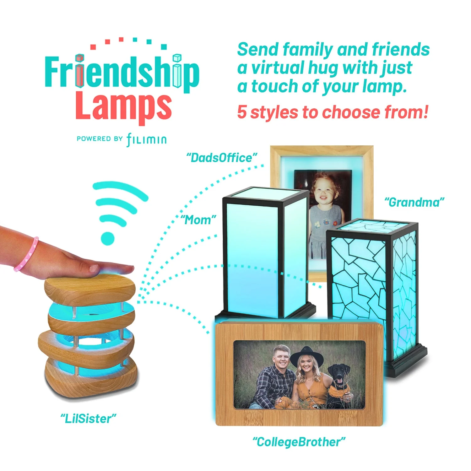 Friendship Lamp Picture Frame - Image 11