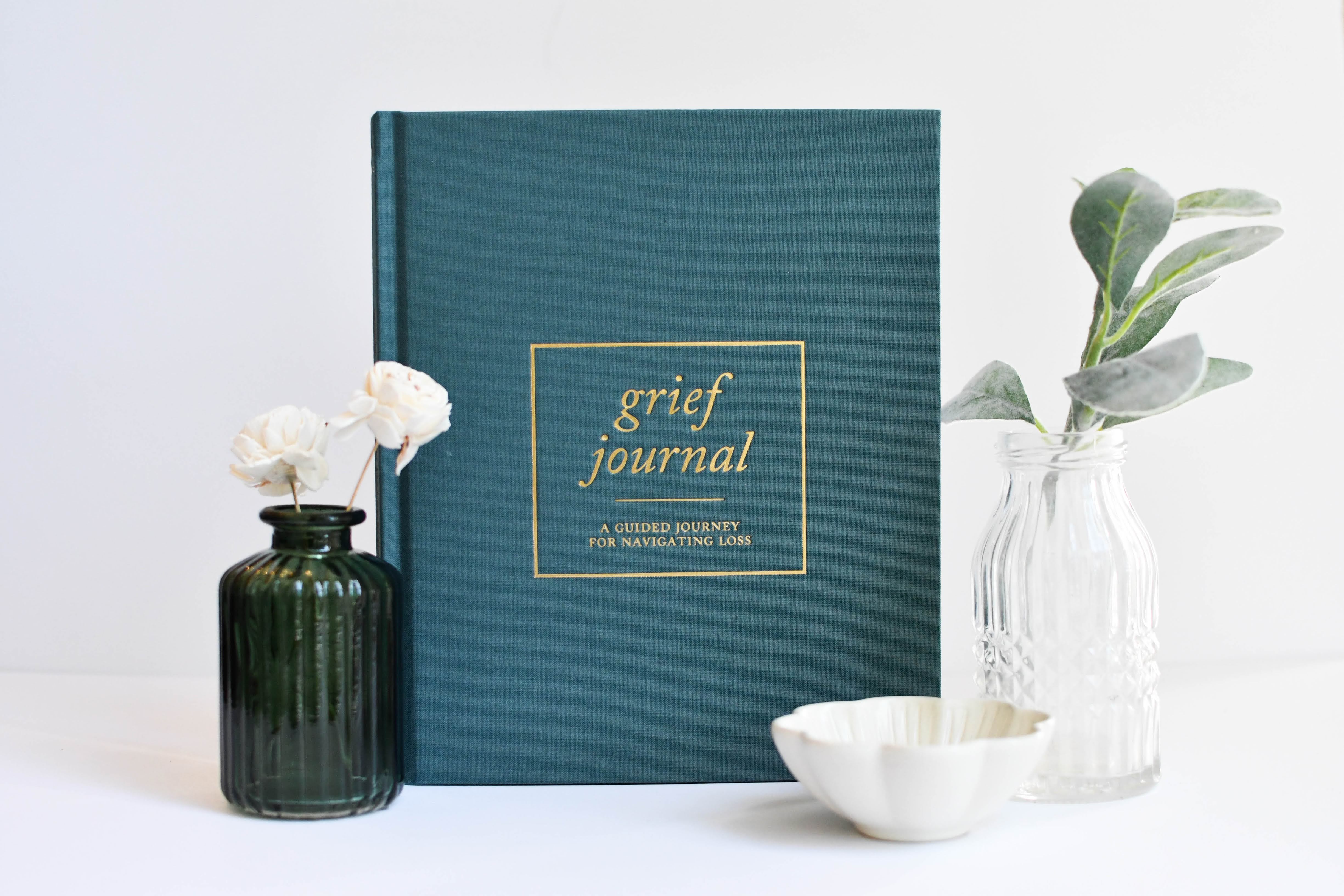 Grief Journal in Teal - Image 7