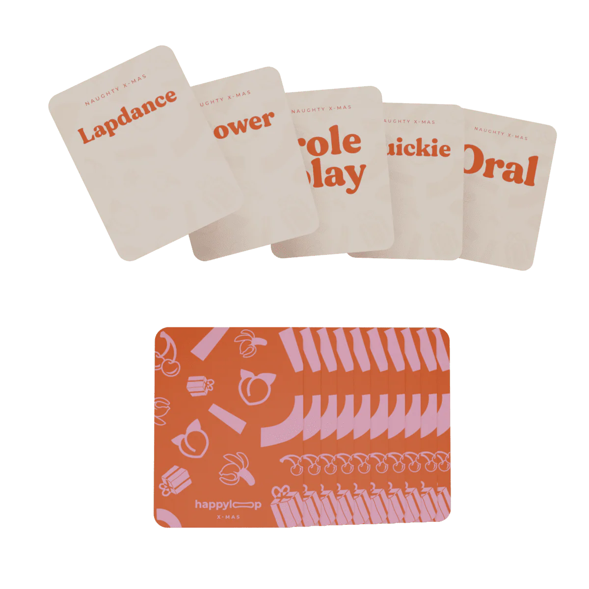 Naughty Advent Calendar Mini Cards Deck