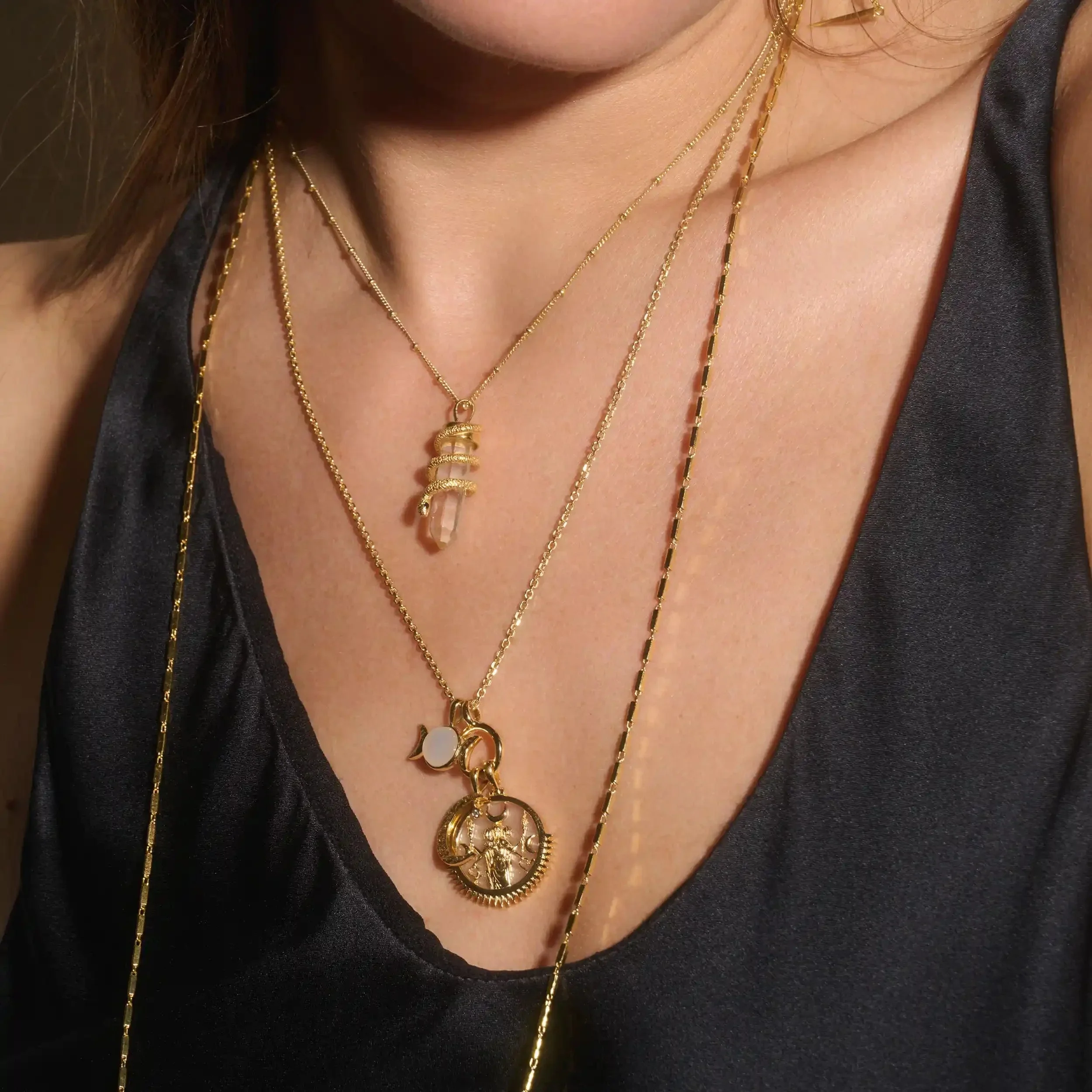 The Guardian's Crystal Necklace - Image 2