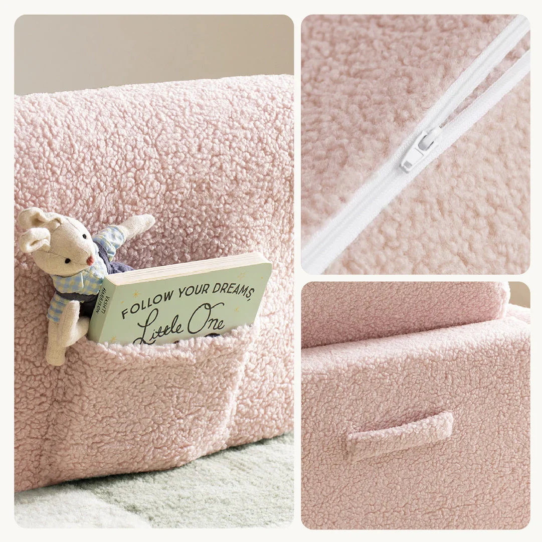 Tiny Land® Afternoon Couch —— Pink Kids Chair - Image 6