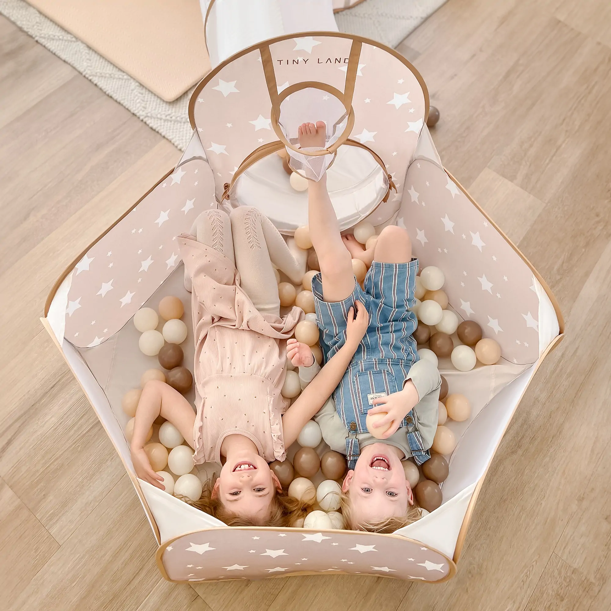Tiny Land® Discovery 5-in-1 Play Tunnel With no Balls - Image 3