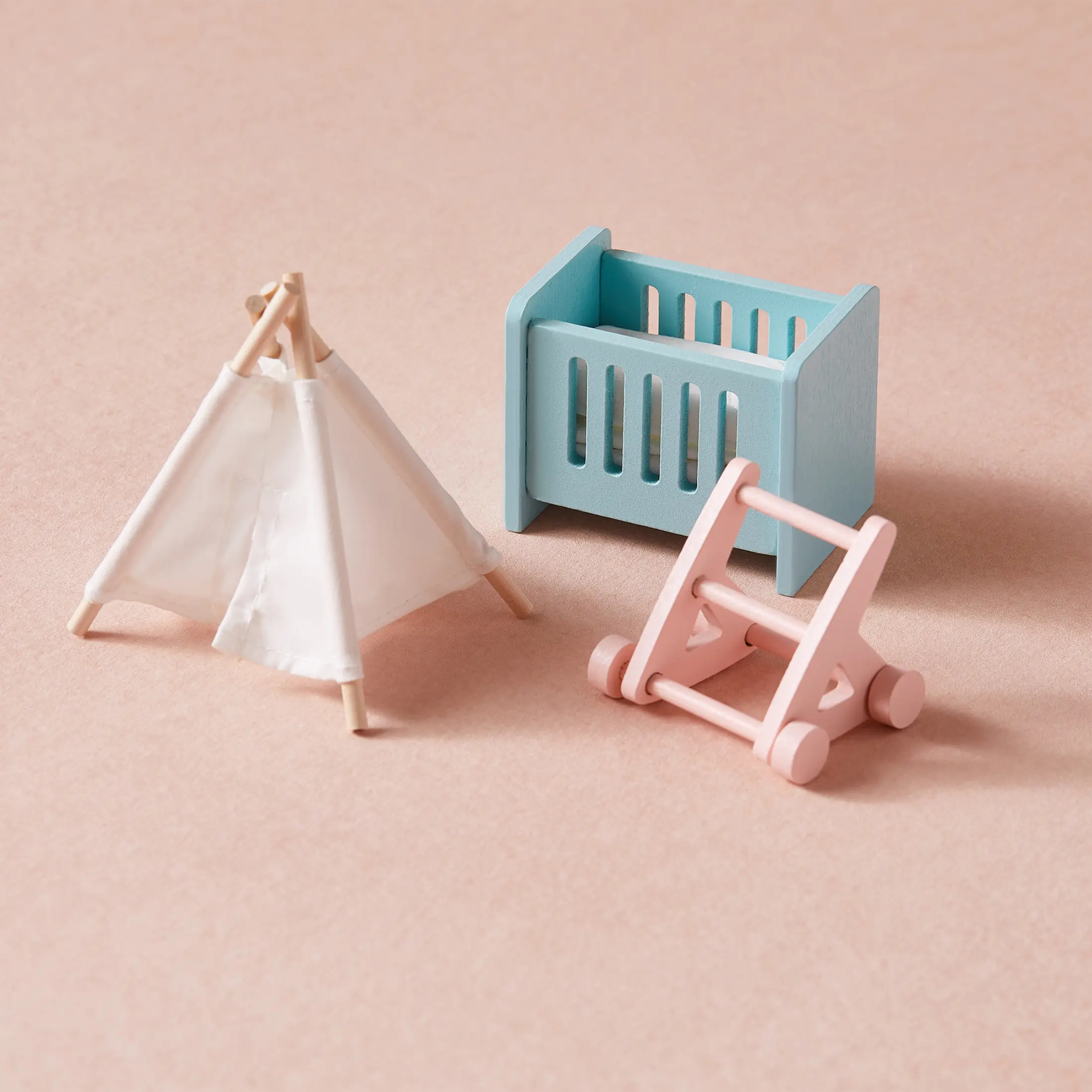 Tiny Land® Love Dollhouse with 30 Furniture - Image 6