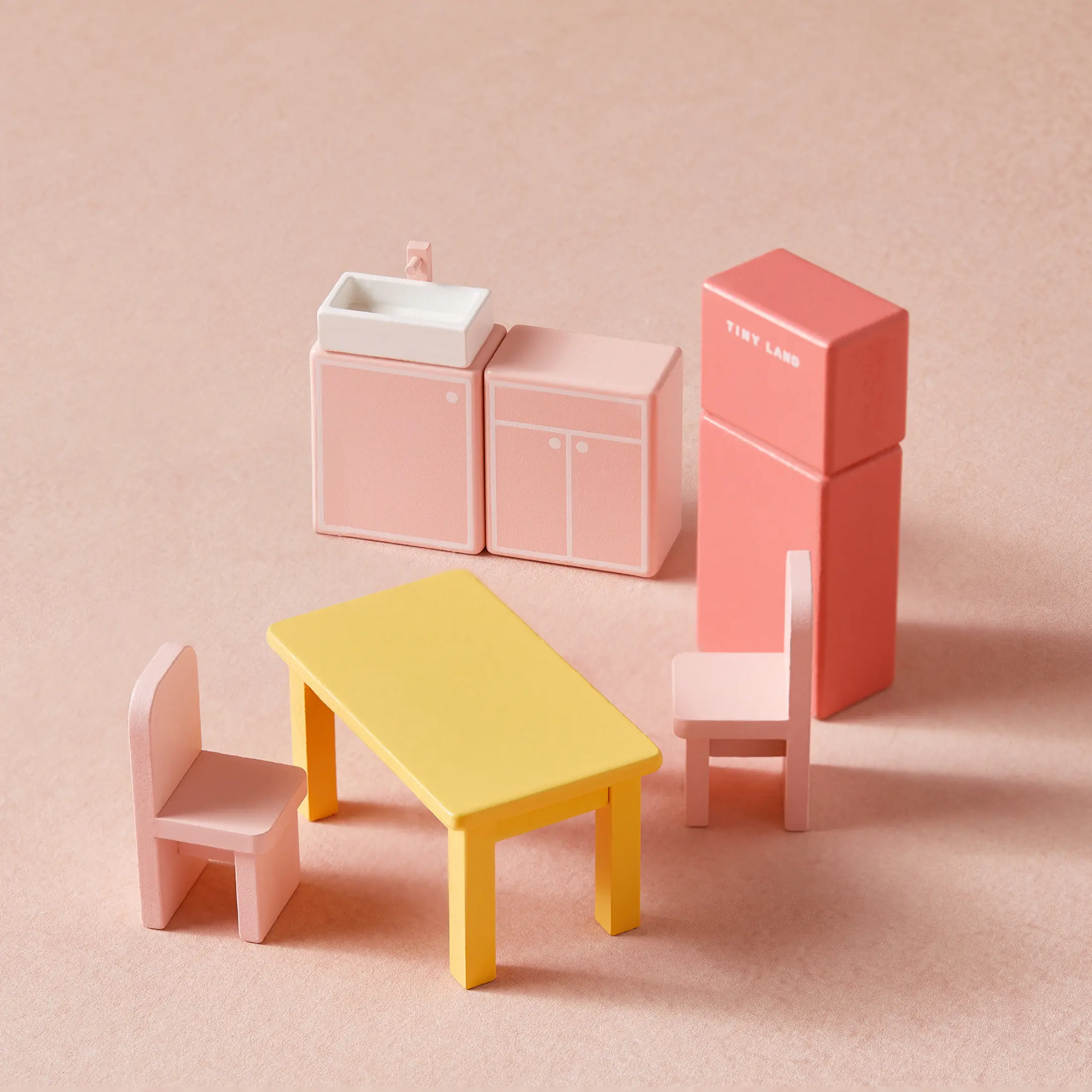 Tiny Land® Love Dollhouse with 30 Furniture - Image 9