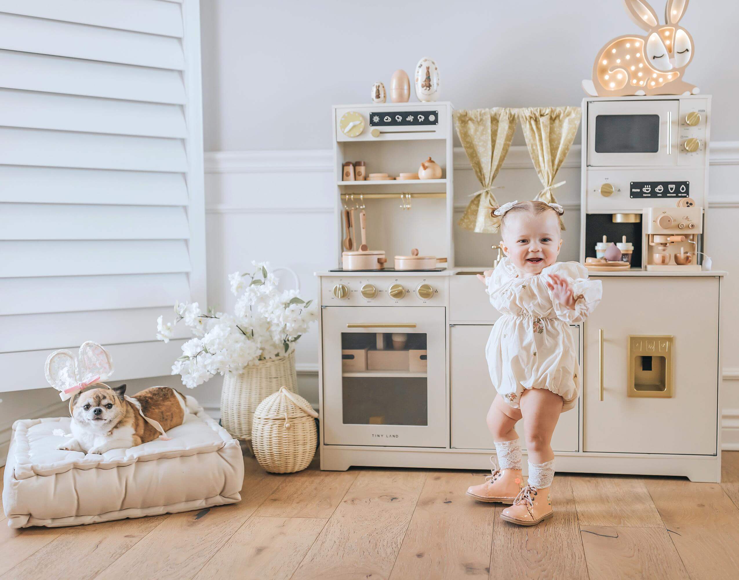 Tiny Land® Trendy Home Style Play Kitchen - Image 2