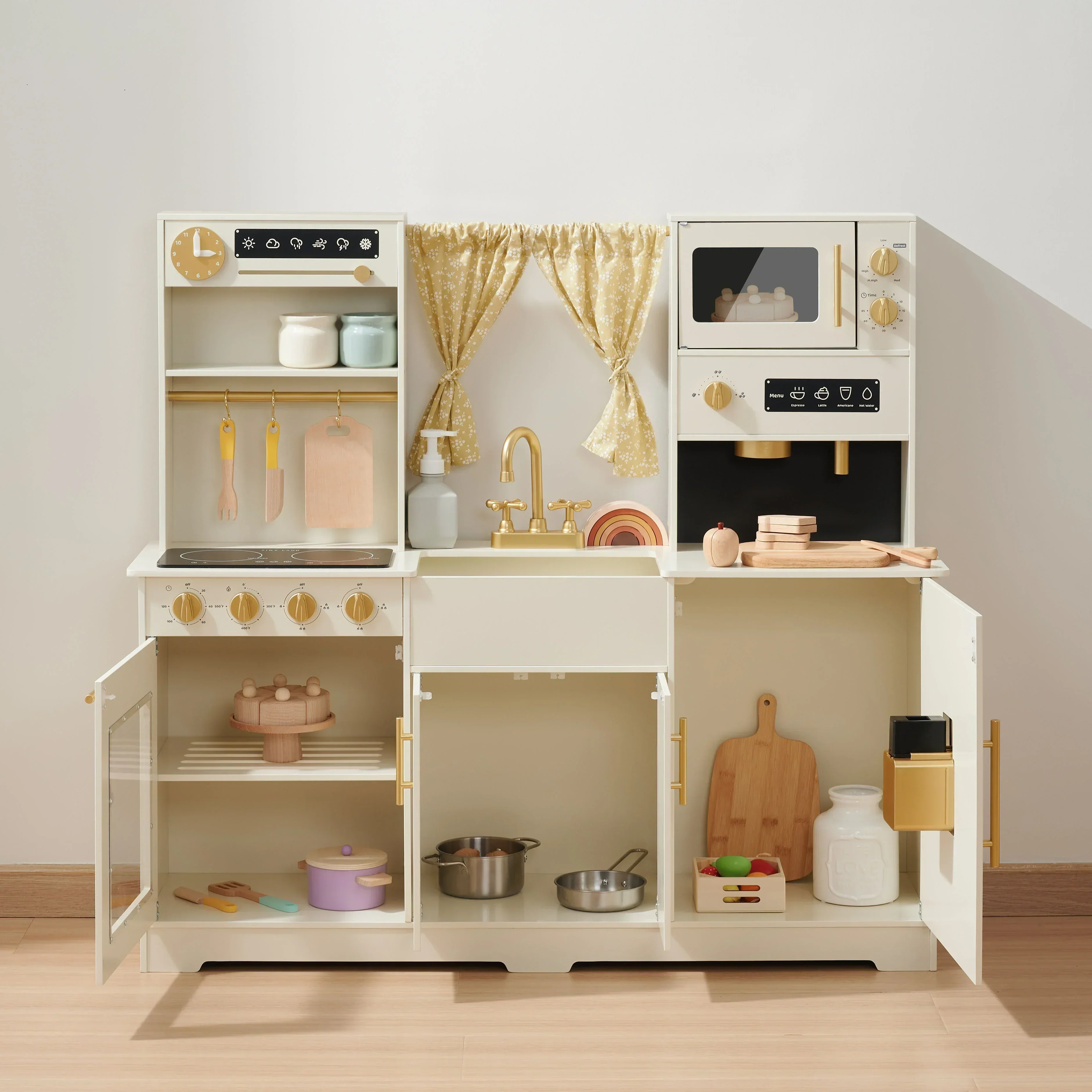 Tiny Land® Trendy Home Style Play Kitchen - Image 5