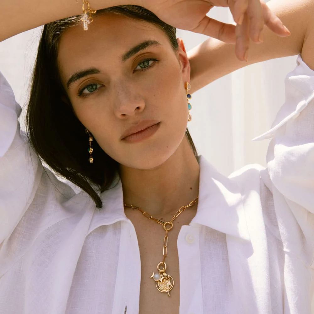Triple Moon Necklace - Image 2
